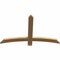 Ekena Millwork Bellingham Timber Gable Bracket, Western Red Cedar, 48"W x 30"H x 1 1/2"D x 3 1/2"F, 15/12 Pitch GBW048X30X0204BEL00SWR - alternate 3